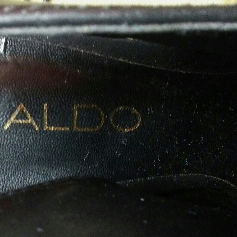 Womens Aldo Block Heels sz 6 - Picture 3 of 8